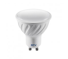 
                  GTV Żarówka LED SMD 2835 GU10 7.5W 570lm 6400K Zimna Biała LD-PC7510-64